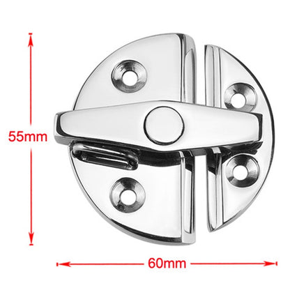 ya 5 8.7 Boat Door Catch Latch 180 Marine Cabinet Lock 316 Stainless Steel Round