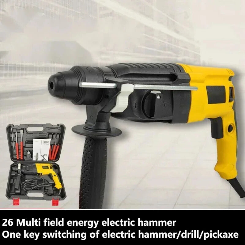 ya 26 8.1 220V 800W Power Tools Triplex Electric Drill Industrial Impact Drilla