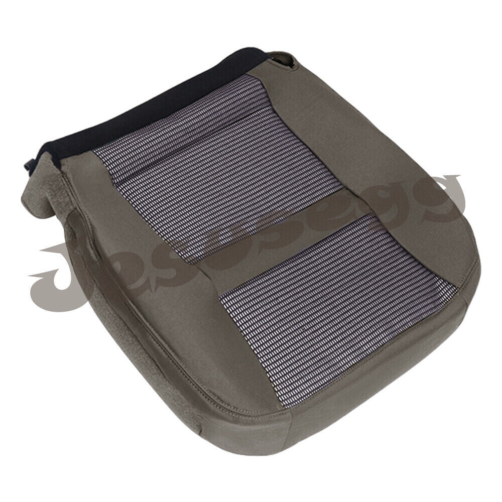 ya 12 5.22 For 2006 - 2010 for Dodge for Ram 2500 3500 Gray Driver Side Bottom Cloth for Seat Cover