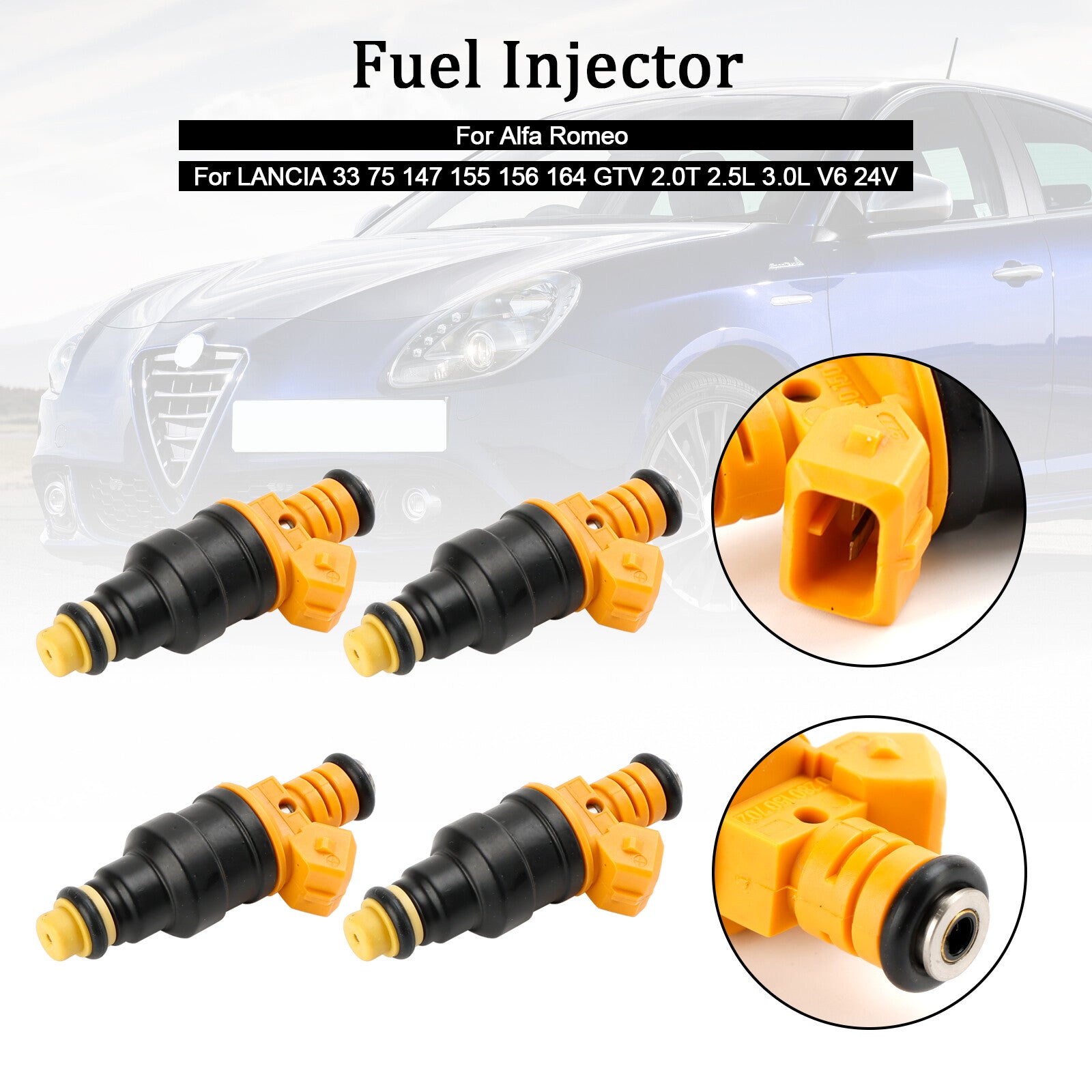 ya 1 8.5.2 4PCS Fuel Injector 0280150702 for Alfa Romeo for LANCIA 147 155 156 164 2.0T