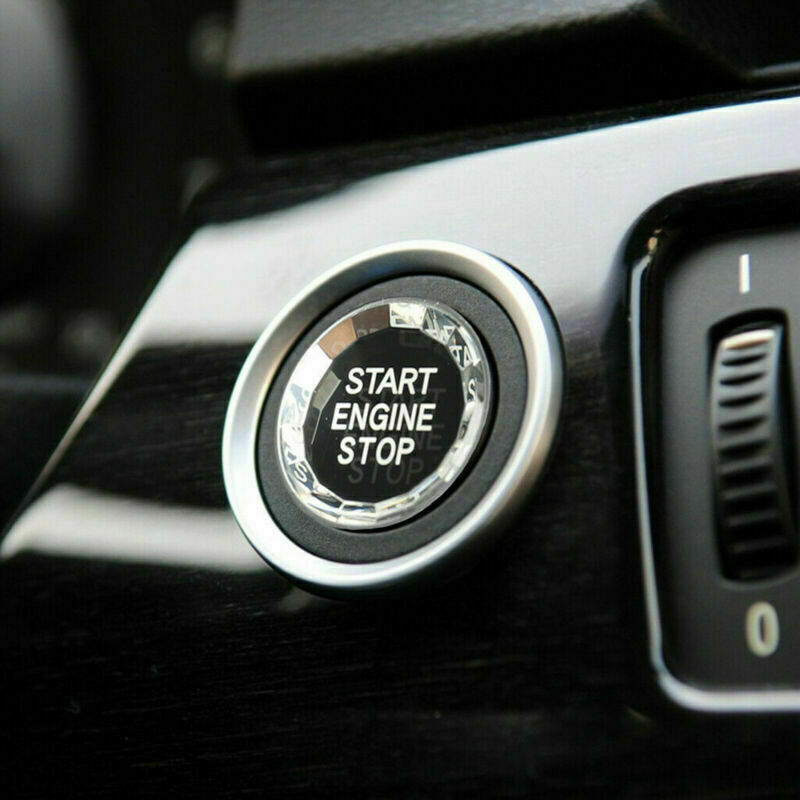ya 1 8.5.3 Black Engine Start Stop Switch Button Cover Crystal Fits E Chassis E90 E92