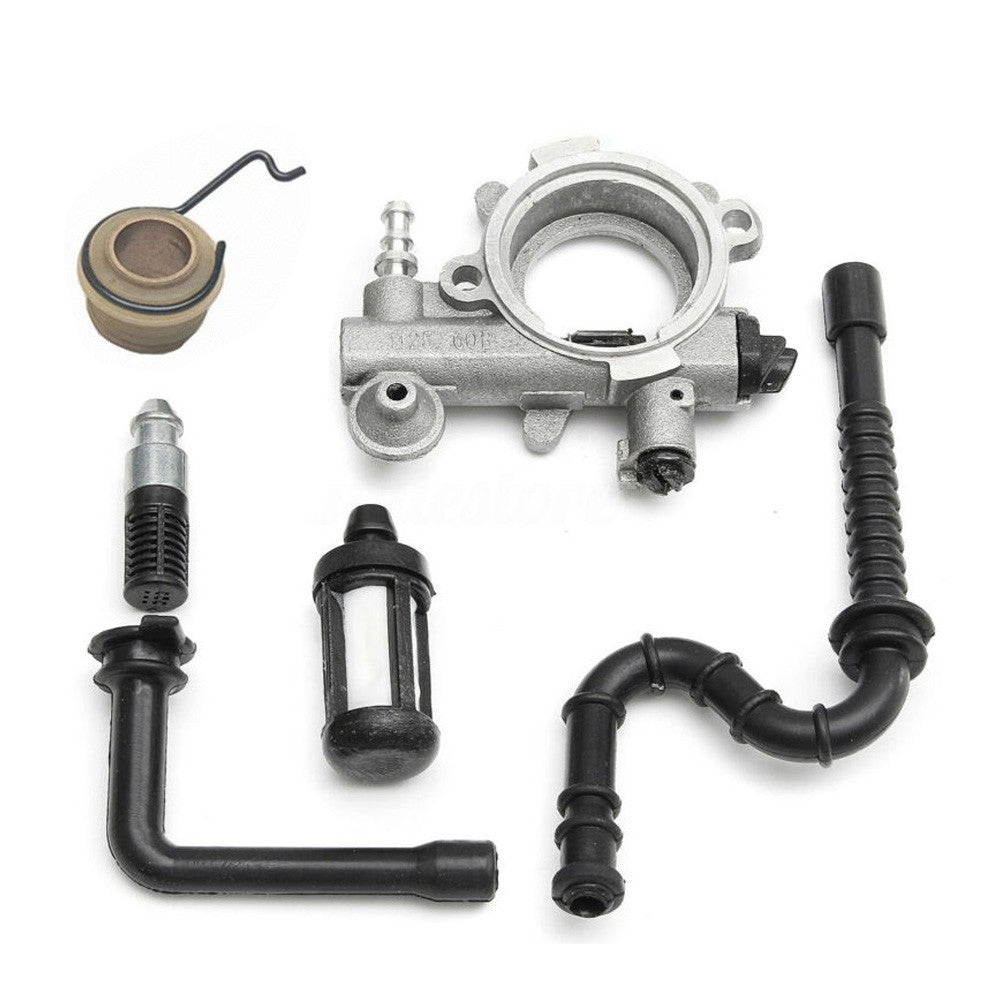 ya 14 Oil Pump Fuel-Filter Worm Rod Pipe For- 034 036 MS360 Chainsaw 1125 640