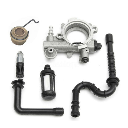 ya 14 Oil Pump Fuel-Filter Worm Rod Pipe For- 034 036 MS360 Chainsaw 1125 640