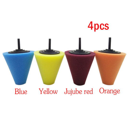 ya 12 5.22.2 Car foam sponge polishing tapered polishing pad suitable for car wheels 