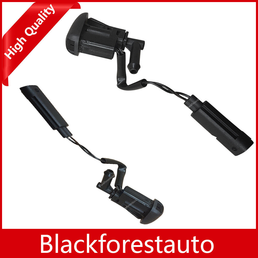 ya 13 2x for BMW 1' E81 1' E88 E85 for X5 E53 Windshield Heated Spray Nozzle 61667110851