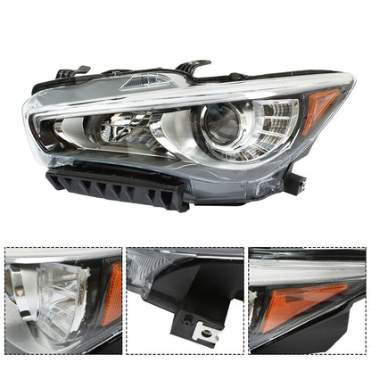 ya 10 10.28 Suitable for 2014-2017 for Infiniti Q50 LED headlights with AFS (Adaptive F