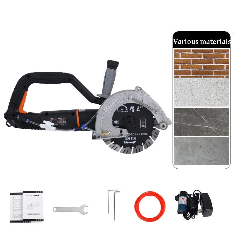 Concrete Grooving Machine Brick Wall Cutter Circular Saw Cutting Power Tools