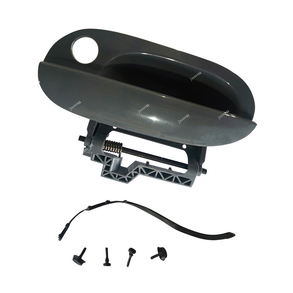 ya 13 5.27 Exterior Font Driver Door Handle Non-Remote Lock Fit for BMW E39 5 Series 1997-2003