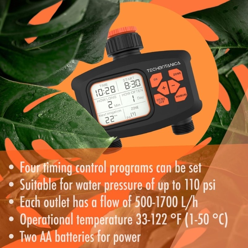 ya 14 Automatic Digital Electronic Water Timer System Garden Irrigation Watering Timer