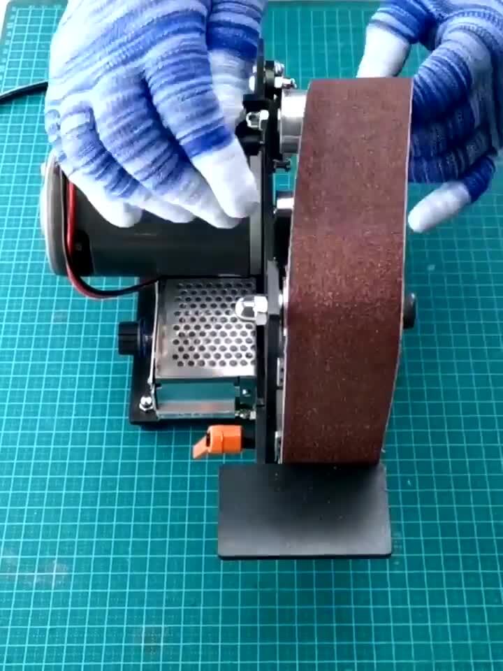 ya 17  Grinder Electric Belt Sander DIY Polishing Grinding knife ener Machine