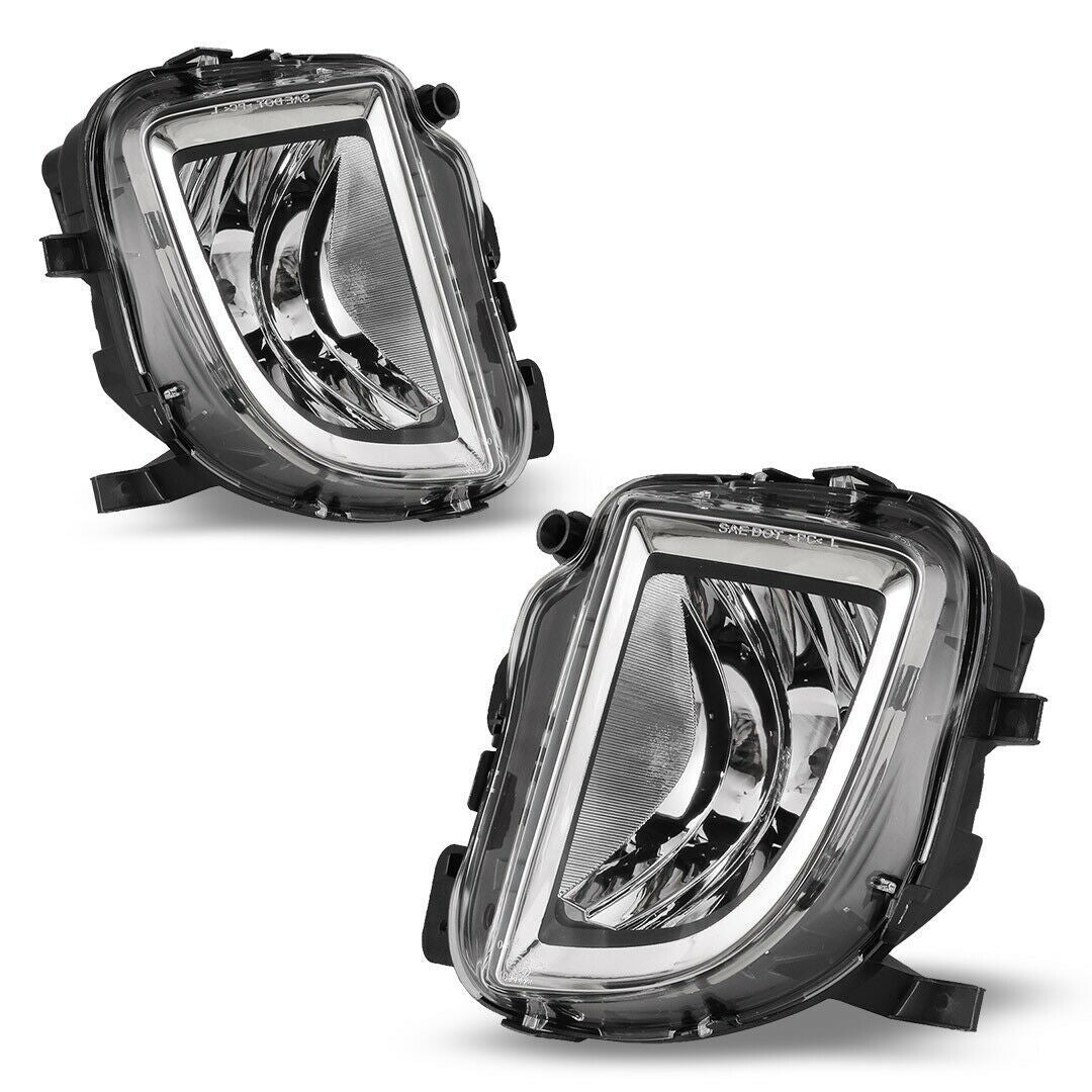 ya 1 8.5.4 Fog Lights for 2010-2014 for VW for VW GTI MK6 11-15 for Jetta GLI Bumper Lamps L&R