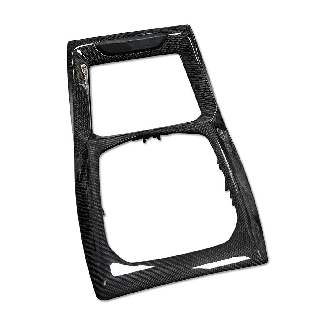 ya 11 10.28 Gear Shift Panel Cover Real Carbon Fiber For X3 G01 X4 G02 X3M F97 X4M F98 