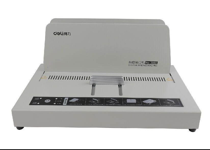 A4 Size Electric Hot Melt Bookbinding Machine Thermal Book Binder 220V BI