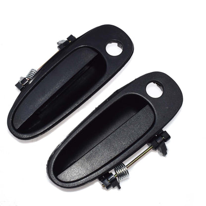 ya 5 8.7 Suitable for Toyota for COROLLA 93-97 exterior door handle left and right black 2 pieces 