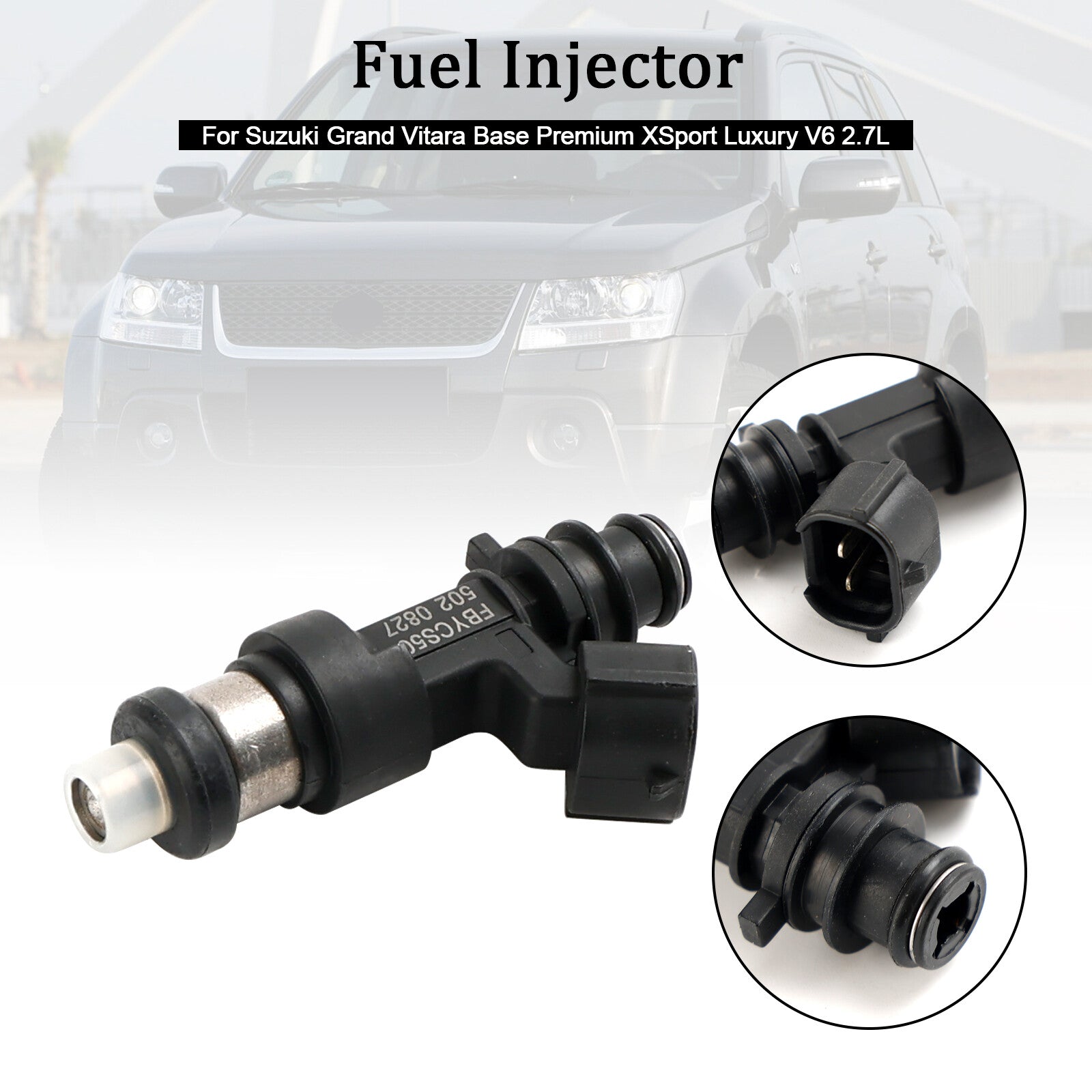 ya 1 8.5.2 1PCS Fuel Injector 15710-66J00 for Suzuki Grand Vitara Base V6 2.7L FBYCS50