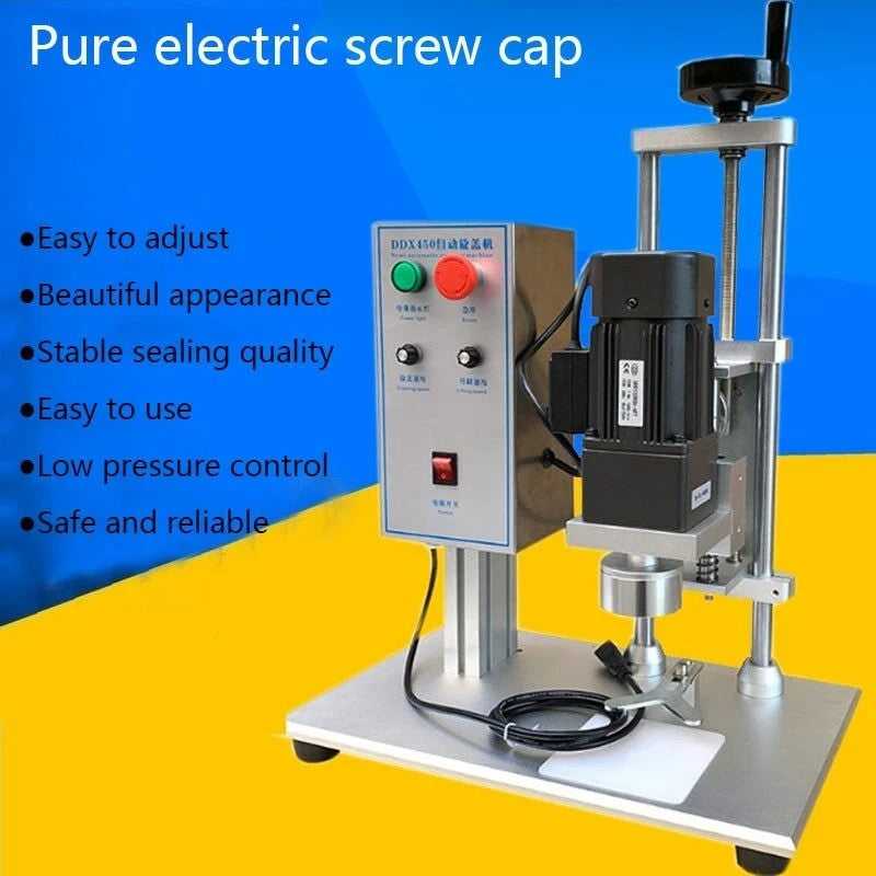 ya 14 220v Automatic Electric Plastic Cap Medicine Bottle Capping Machine X-450