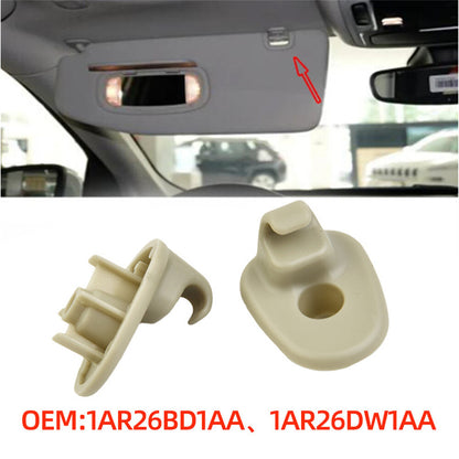 ya 5 8.7 2x Sun Visor Clips Retainer 1AR26BD1AA 1AR26DW1AA for Jeep Liberty & for Dodge Nitro