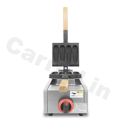 ya 25 Crispy Muffin Corn Hot Dog Waffle Maker Non-Stick ench Muffin On Stick Machine