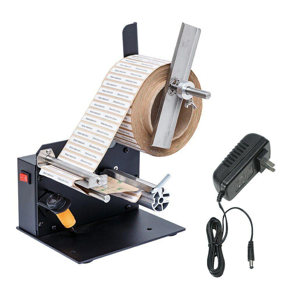 Electric automatic label peeler sticker peeling machine w/ photoelectric sensor