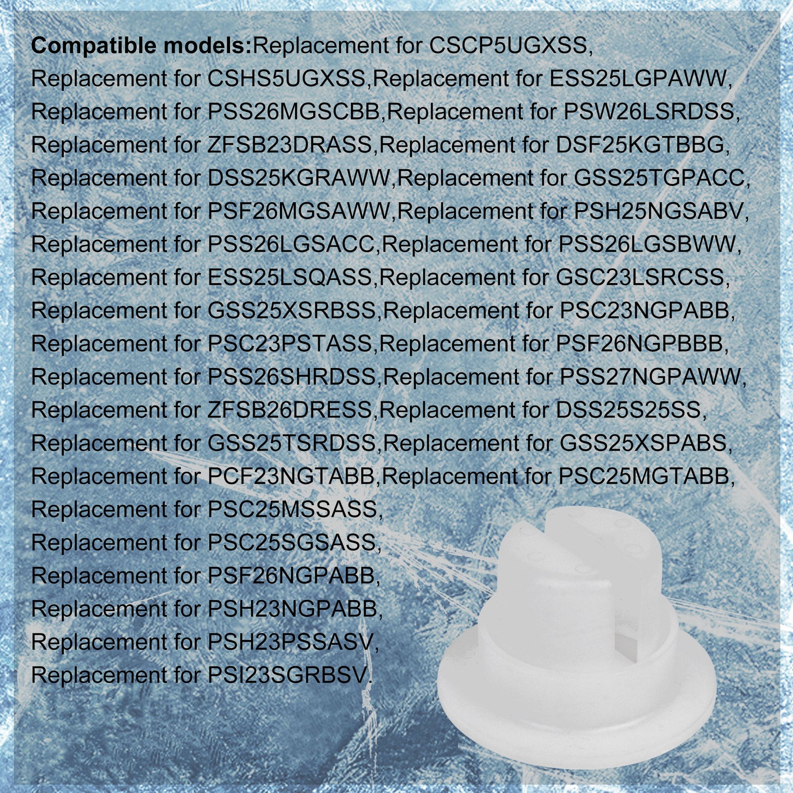 ya 26 6PCS WR17X11459 Reigerator Cup Drive Ice Dispensing Replacement for GE