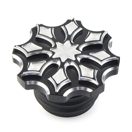 ya 2 6.30 Fuel Gas Tank Cap Cover Fit for Harley Sportster Touring Softail Dyna 92-17