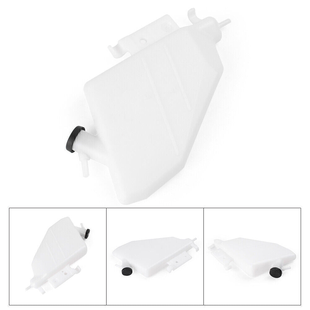 ya 5 8.7 Radiator Coolant Water Reservior Overflow Tank for Suzuki GSXR1000 2005 06 White
