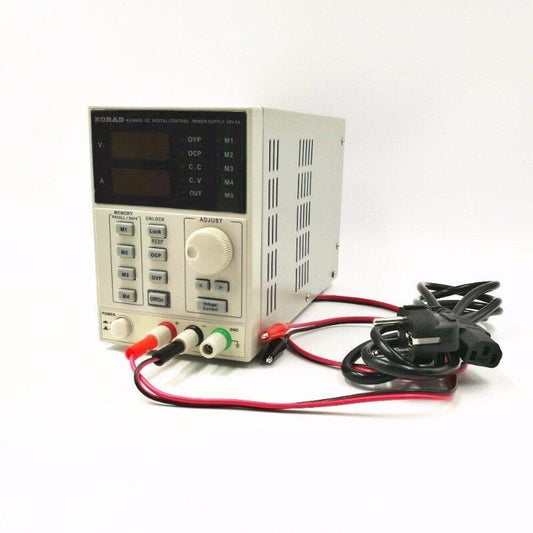 220V High Precision Adjustable Digital DC Regulated Power Supply 30V/5A KA3005D