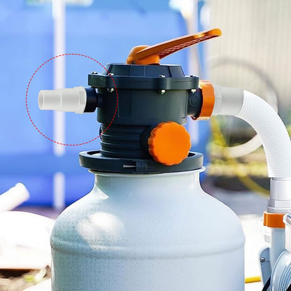 ya 14 Pool Filter Pump Hose Adapter 1 1/4in-1 1/2in Thread 1.5in Fitting PVC 417-6060