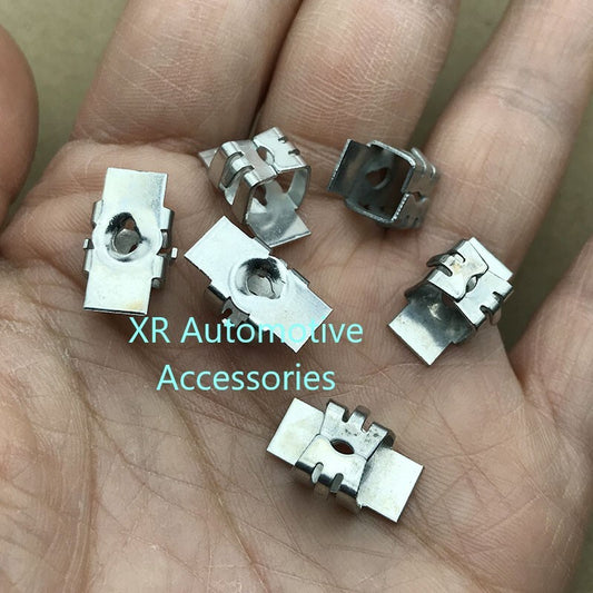 ya 27 6.18.2 10 Pcs For GM for Chevrolet for Cadillac Radiator Grille Fixing Metal Nuts 15686142