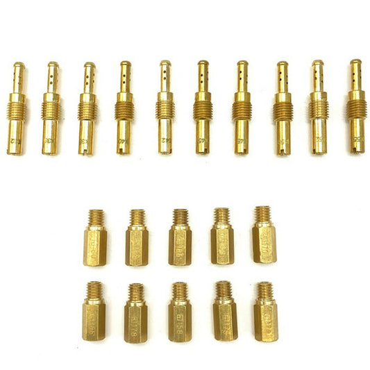 ya 3 6.23 Motorcycle Main Jets w/Slow Pilot Jets Kit For PWK PE Keihin OKO CVK Carburetor