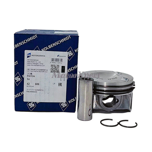 ya 3 6.25.2 KS OE Pistons & Rings Assembly Set STD ¦µ21mm for VW for JETTA for Passat for Golf EOS 2.0T