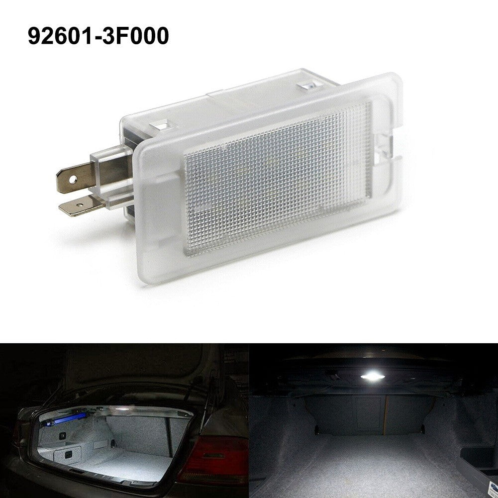 ya 4 6.17.2 for for Kia Optima Trunk Cargo Area Glove Box Light Plastic Plug-and-play White