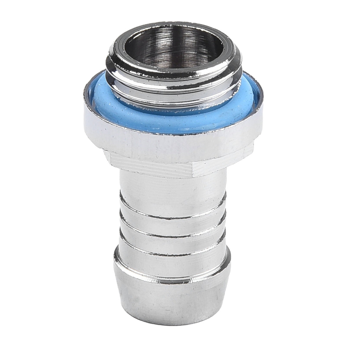 ya 15 10.20 Chrome Plated Water Cooling Barb Fitting for Efficient Connections 6PC Set