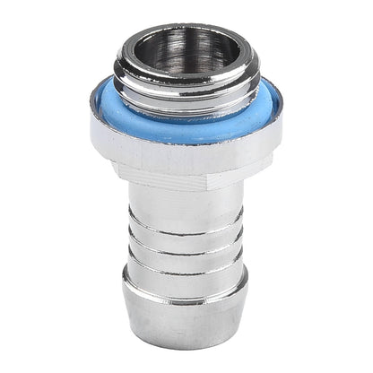 ya 15 10.20 Chrome Plated Water Cooling Barb Fitting for Efficient Connections 6PC Set