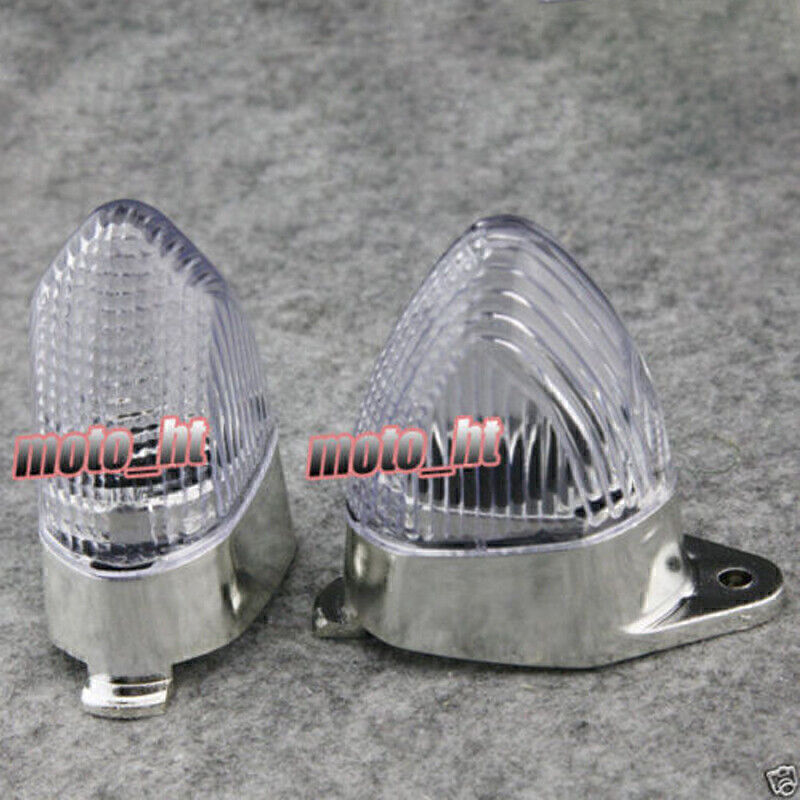 ya 1 7.2 for Kawasaki ZX6R 2005-2006 ZX10R Motorcycle Clear Turn Signal Lamp Lens Cover