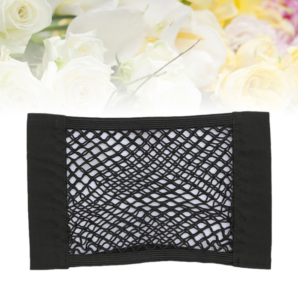 ya 5 6.16.2 1PCS Car Trunk Double-Layer Net Back Storage Pouch Vehicle Sundries Organizer