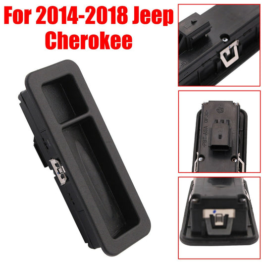 ya 5 8.7 Car rear door handle trunk lock release switch for 2014 - 2018 for Jeep Cherokee 