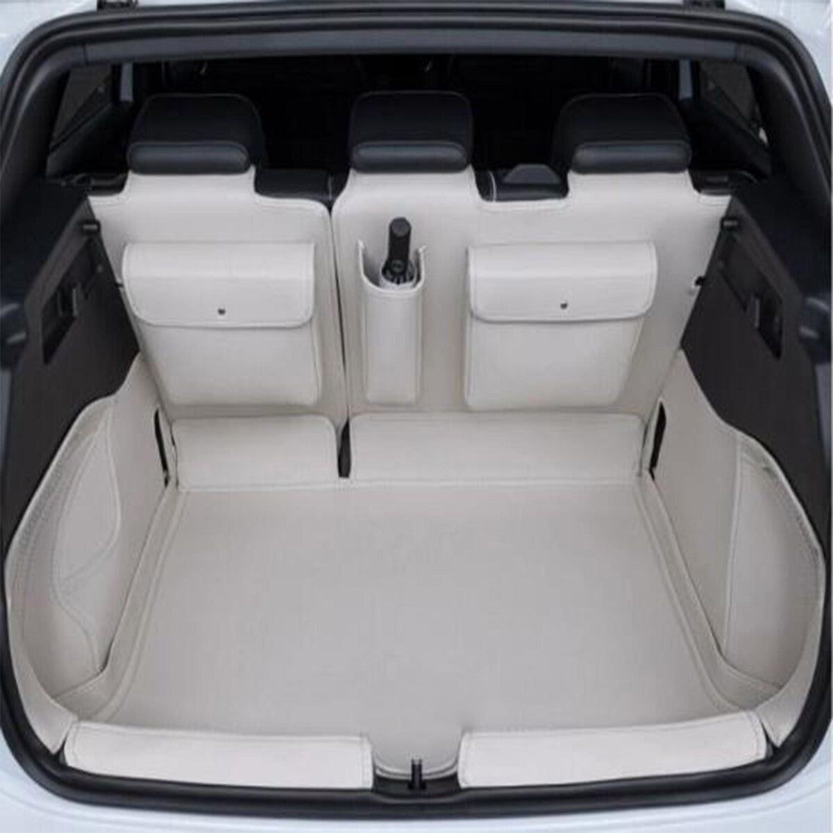 ya 7 6.10.3 Car Leather Boot Cargo Liner Tray Rear Trunk Floor Mat for VW ID.3 2020+
