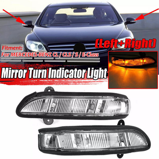 ya 10 10.28 A pair of side mirror turn signals are applicable to CLS SE class W216 W221