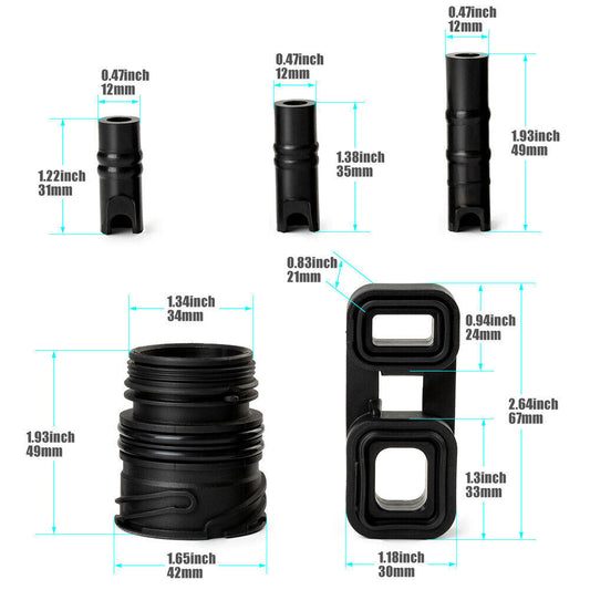 ya 1 8.5.2 6-Pack Valve Body to Housing Seal Kit Mechatronic Kit for ZF 6HP19 6HP21