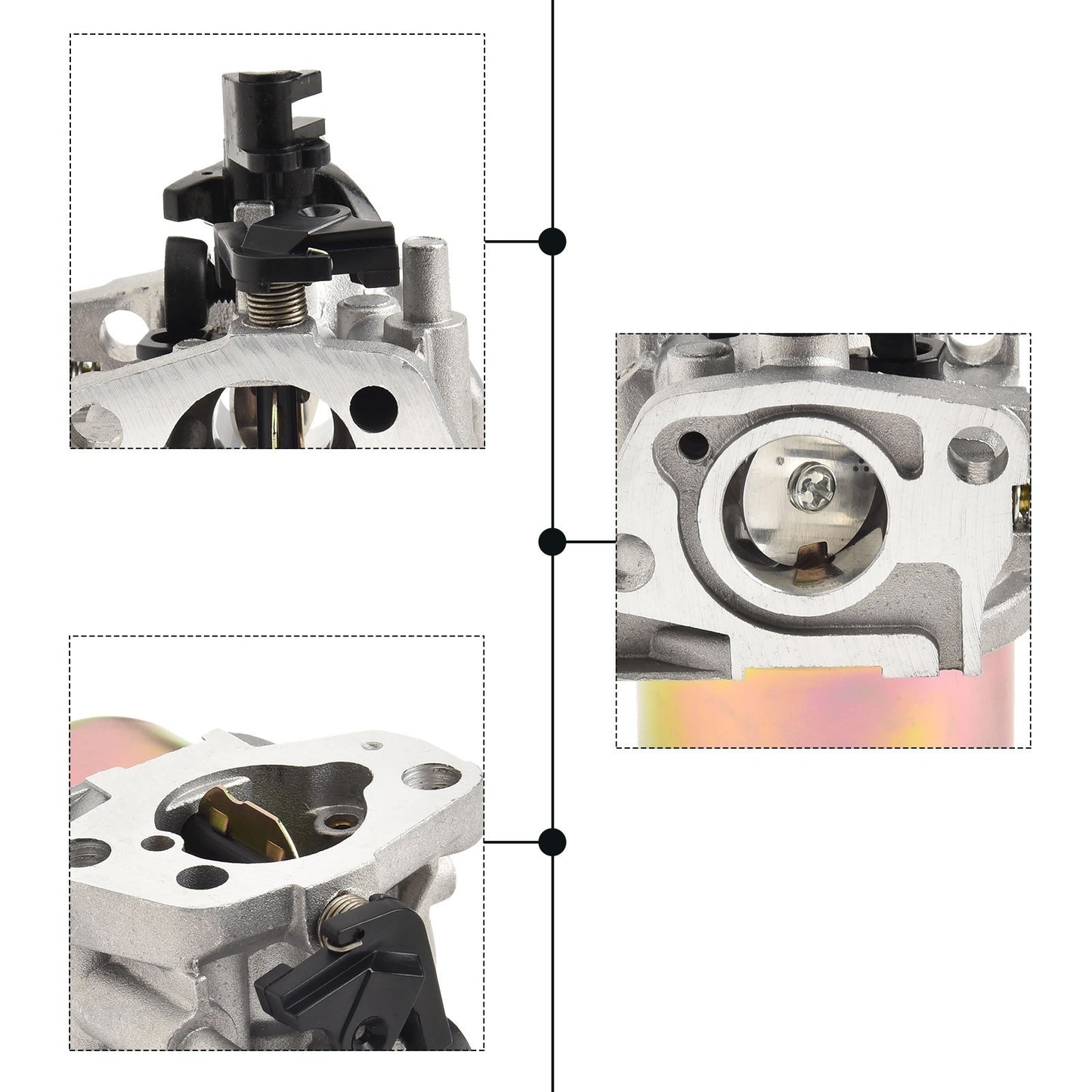 ya 14 Mower Carburetor Designed to Fit Models with Engine Sizes of 139cc to 173cc