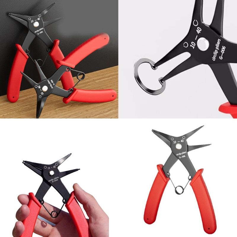 ya 25 2 in 1 Rings Pliers Inter l Exter l Circlip Plier Straight Lock Rings