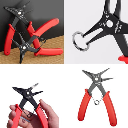 ya 25 2 in 1 Rings Pliers Inter l Exter l Circlip Plier Straight Lock Rings
