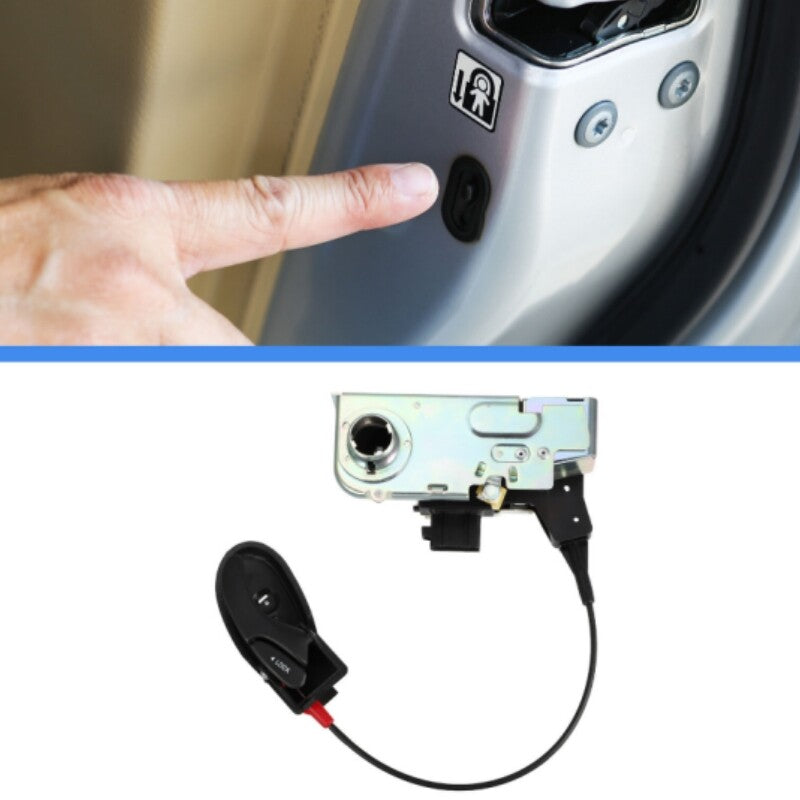 ya 10 10.28 Front right door latch actuator for Transit (Black, White, Silver) n
