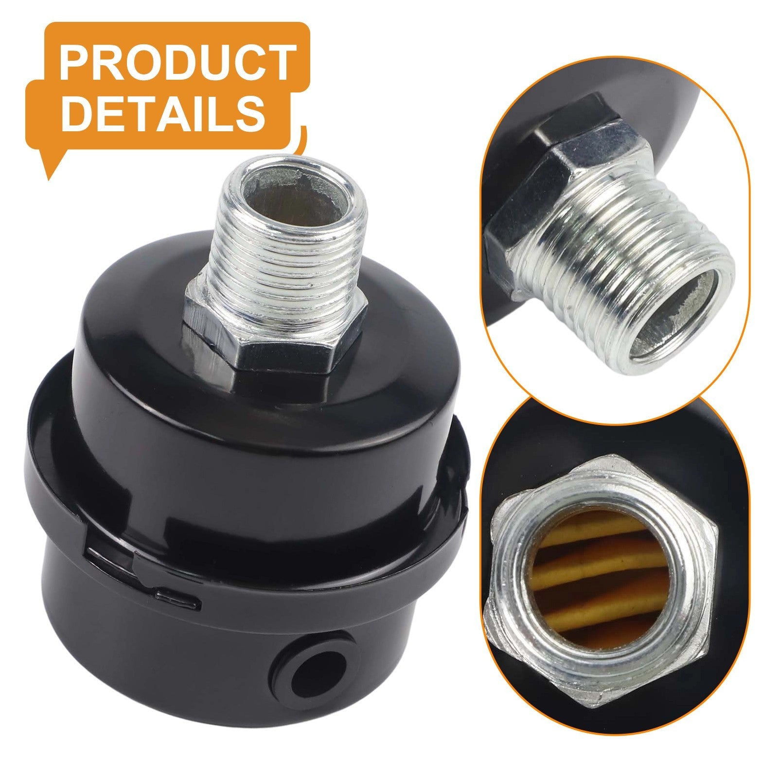 ya 26 Quiet Mode Air Intake Filter for Compressor with Dust Blocking Efficiency