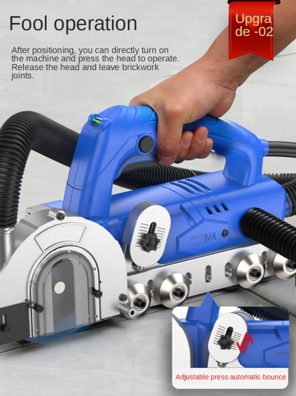 ya 26 Electric Tile Gap Crevice Cleaning Machine Slotting Tool Tile Joint Cleaner
