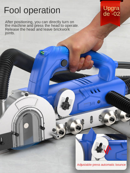 ya 26 Electric Tile Gap Crevice Cleaning Machine Slotting Tool Tile Joint Cleaner