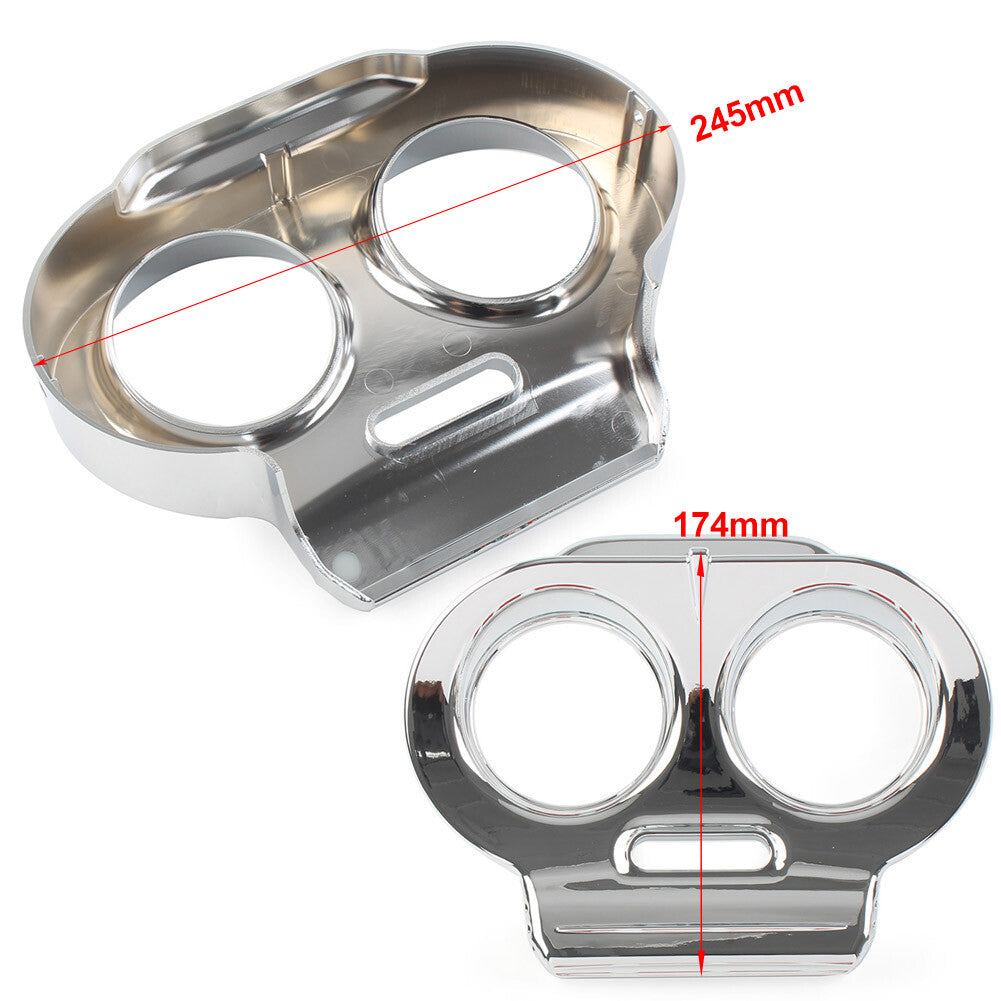 ya 2 6.29 Motorcycle Gauge Cover Nacelle Housing Fairing for Harley Road Glide FLTRX FLTRU