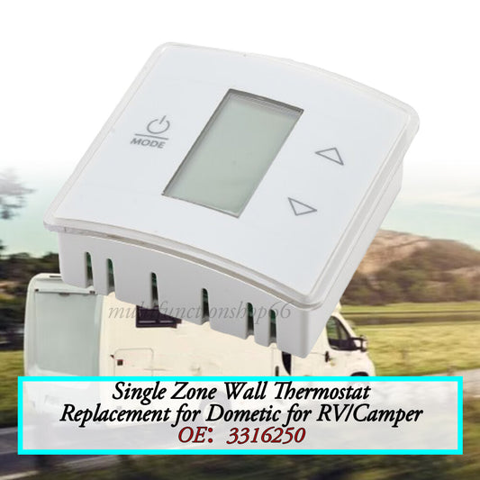 ya 10 5.28.2 Single Zone Wall Thermostat Replacement for Dometic RV/Camping Conditioner 