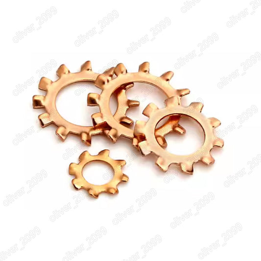 Phosphor Bronze Toothed Lock Washers M3 M4 M5 M6 M8 M10